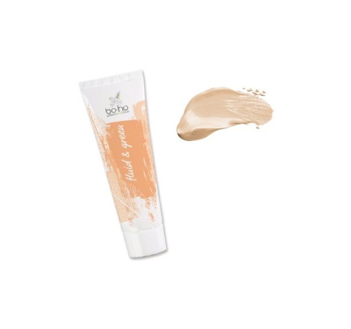 BASE MAQUILLAJE FLUIDO NATURAL TONO 02 BO-HO