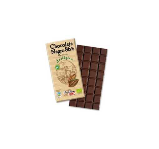 CHOCOLATE NEGRO 86%  BIO SOLE