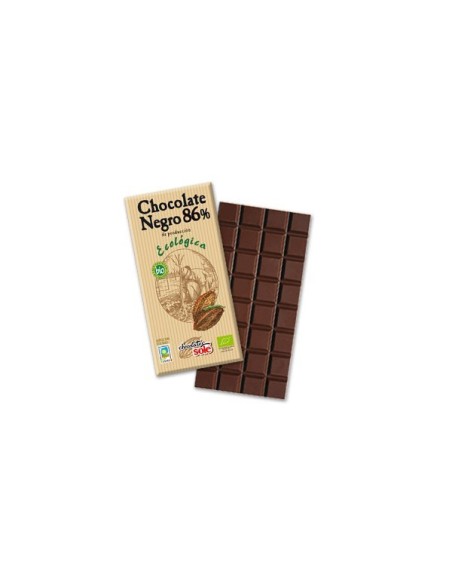 CHOCOLATE NEGRO 86%  BIO SOLE