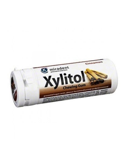 CHICLES CANELA CON XYLITOL MIRADENT