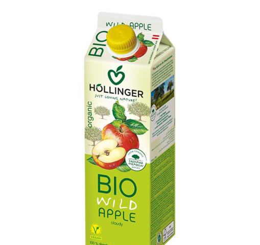 ZUMO MANZANA BIO 1 L HOLLINGER