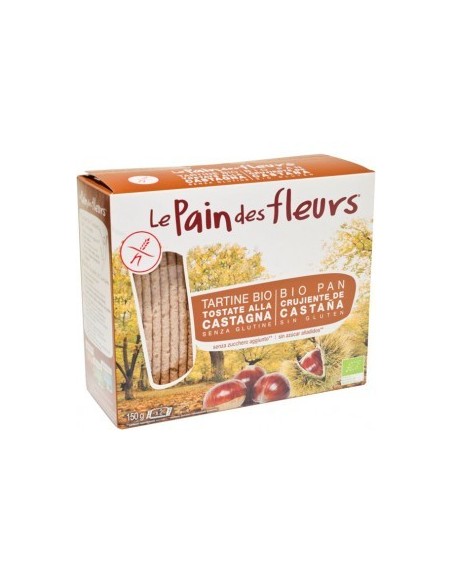BIOPAN CRUJIENTE DE CASTAÑAS -SIN GLUTEN- ECOLÓGICO LE PAIN DES FLEURS