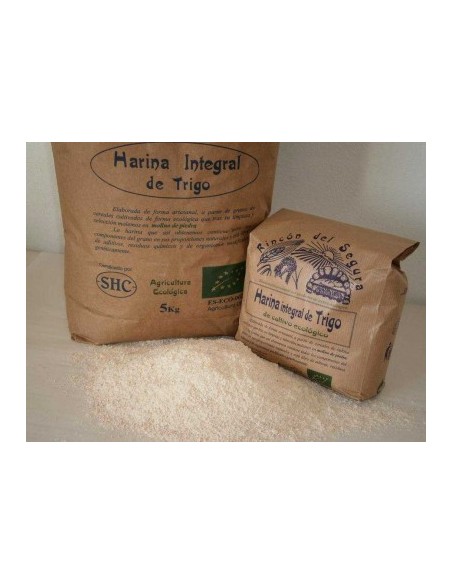 HARINA INTEGRAL TRIGO ECOLÓGICO 1kg RINCÓN DEL SEGURA