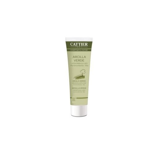 ARCILLA VERDE TUBO 400 GR CATTIER