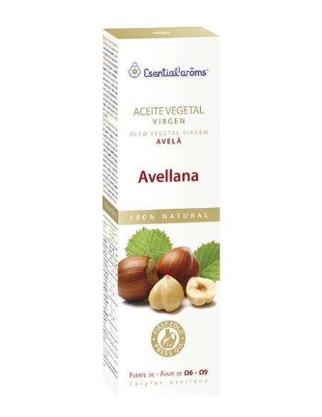 ACEITE VEGETAL VIRGEN EXTRA AVELLANA 100 ML ESENTIAL AROMS