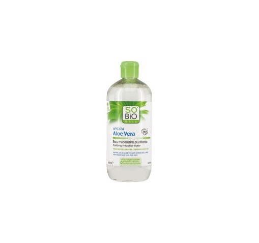 AGUA MICELAR PURIFICANTE BIO HYDRA ALOE VERA 500 ml SO BIO ETIC