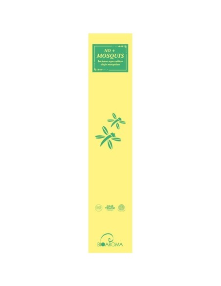 INCIENSO AYURVÉDICO ECOLÓGICO "NO + MOSQUITOS" BIOAROMA