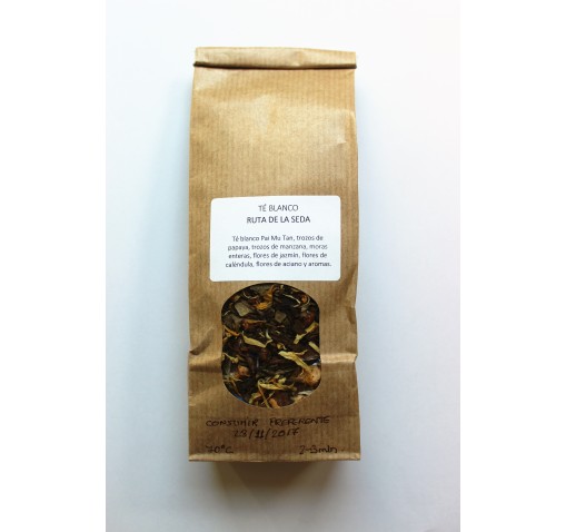 TÉ BLANCO "RUTA DE LA SEDA" 100 GR