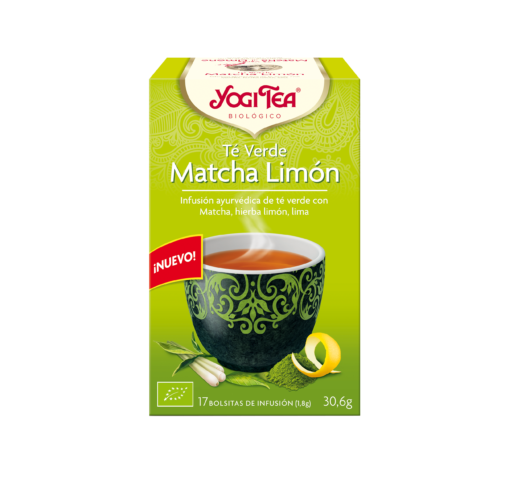 YOGI TEA TE VERDE MATCHA AL LIMON