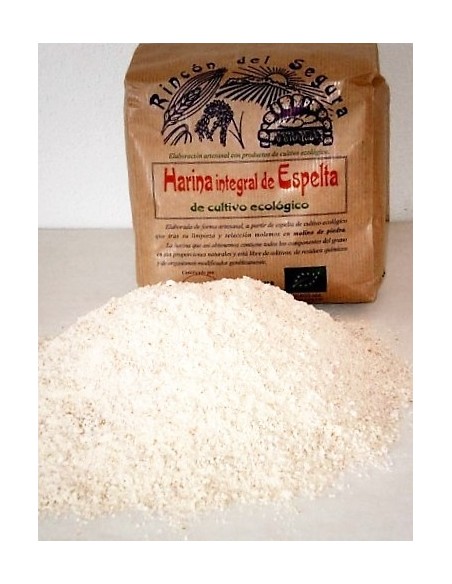 HARINA INTEGRAL ESPELTA ECOLÓGICA 1Kg RINCÓN DEL SEGURA