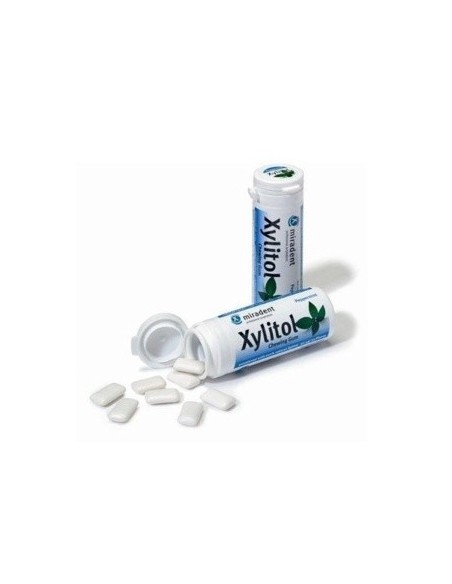 CHICLES DE MENTA CON XYLITOL MIRADENT