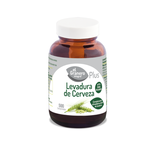 LEVADURA DE CERVEZA 500 comp. GRANERO INTEGRAL