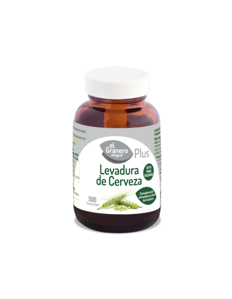 LEVADURA DE CERVEZA 500 comp. GRANERO INTEGRAL