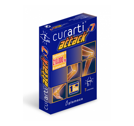 CURARTI ATTACK (210.000 mg CURCUMA) PLAMECA