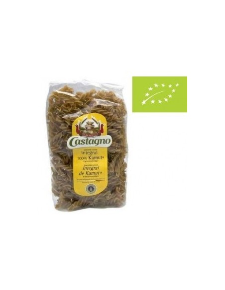 ESPIRALES KAMUT INTEGRAL  ECOLÓGICO 500 GR CASTAGNO