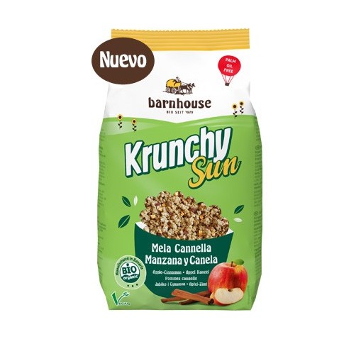 KRUNCHY SUN MANZANA CANELA BIO BARNHOUSE