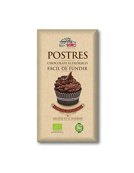 CHOCOLATE PARA POSTRES ECO - FÁCIL DE FUNDIR -  SOLÉ