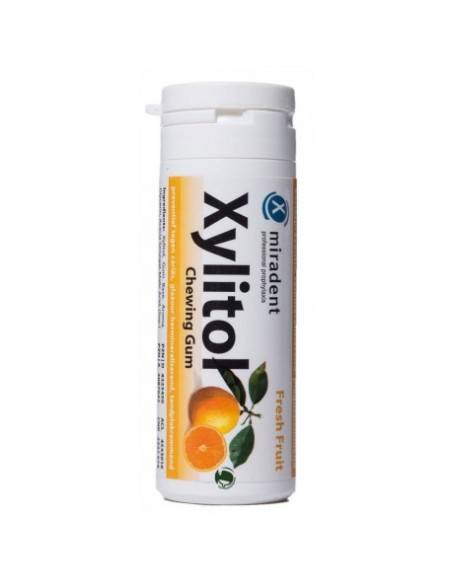 XYLITOL CHICLES FRUTAS MIRADENT