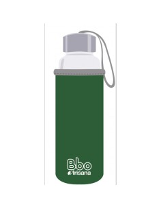 BOTELLA REUTILIZABLE DE CRISTAL CON FUNDA DE NEOPRENO