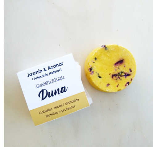 CHAMPÚ SÓLIDO DUNA (Cabellos secos / dañados )