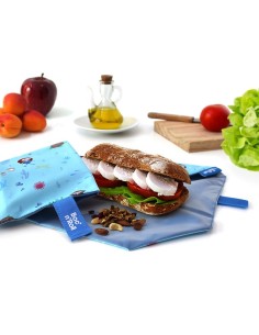 PORTA BOCADILLOS REUTILIZABLE KIDS BOC´N´ROLL 2