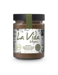 CREMA DE AVELLANAS Y CACAO LA VIDA VEGAN
