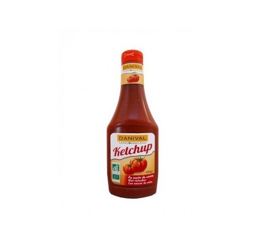 KETCHUP 560 GR ECOLÓGICO DANIVAL