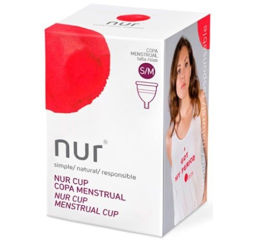 COPA MENSTRUAL TALLA S-M NUR