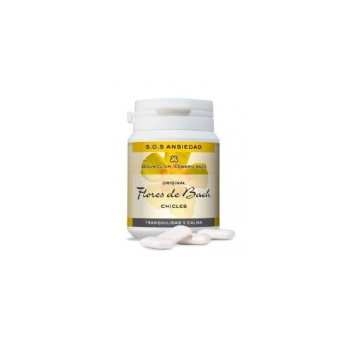 CHICLES TRANQUILIDAD Y CALMA FLORES BACH LEMON PHARMA