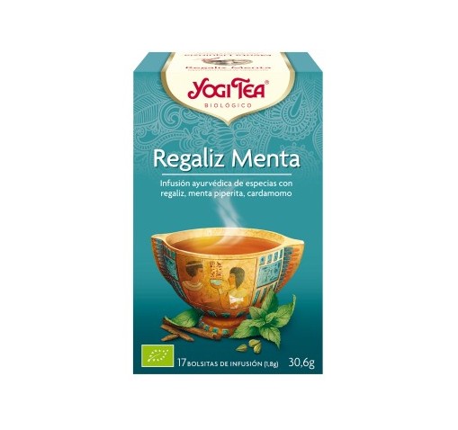 YOGI TEA REGALIZ MENTA 
