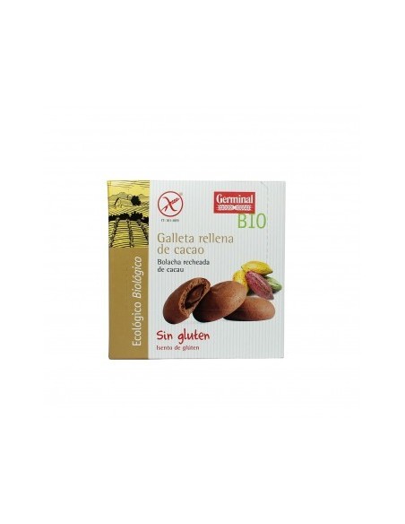 GALLETA BIO RELLENA DE CACAO GERMINAL