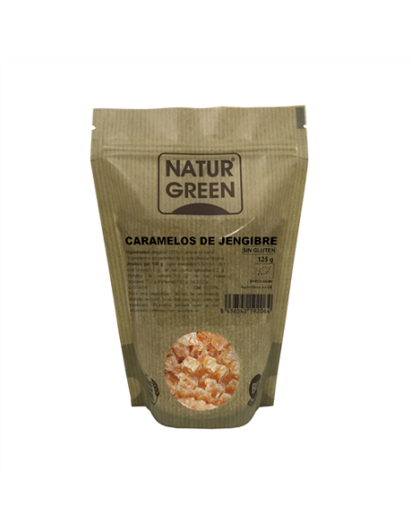 CARAMELOS DE JENGIBRE BIO NATURGREEN