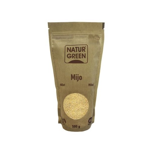 MIJO ECOLÓGICO SIN GLUTEN TUBIO 500 GR NATURGREEN