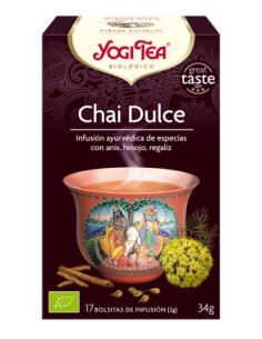 YOGI TEA CHAI DULCE 