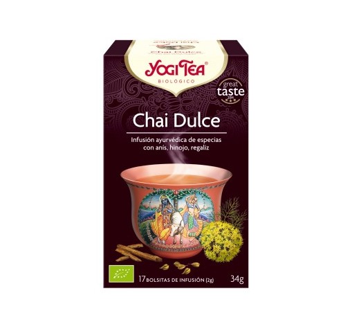 YOGI TEA CHAI DULCE 