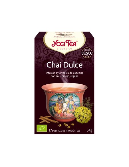 YOGI TEA CHAI DULCE 