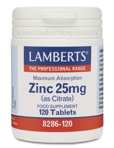 ZINC 25mg LAMBERTS