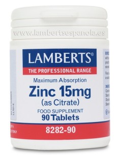 ZINC 15 MG - LAMBERTS