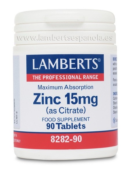 ZINC 15 MG - LAMBERTS