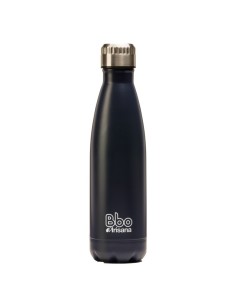 BOTELLA REUTILIZABLE ACERO AZUL + FUNDA