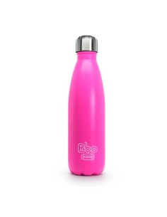 BOTELLA REUTILIZABLE DE ACERO INOXIDABLE 500ml ROSA