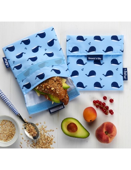 PORTA SNACK BALLENAS ROLL EAT