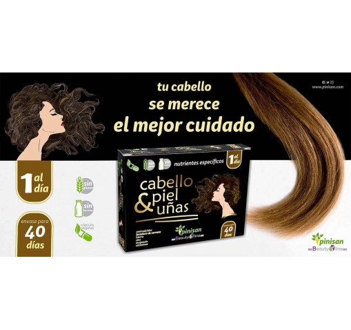 CABELLO PIEL & UÑAS PINISAN