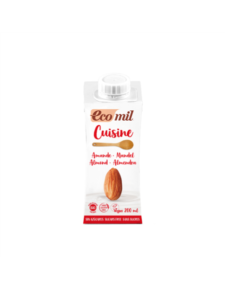 CREMA PARA COCINAR ALMENDRA NATURE - ECOMIL