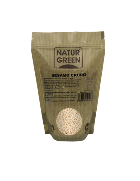 SESAMO CRUDO 225gr NATURGREEN
