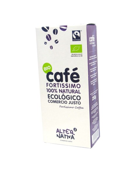 CAFÉ FORTÍSIMO NATURAL ECOLÓGICO - ALTERNATIVA