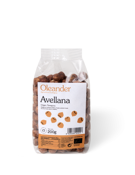 AVELLANAS CRUDAS BIO - OLEANDER