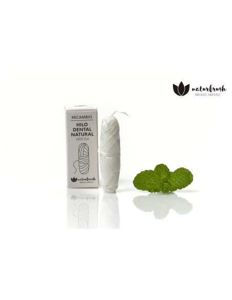 HILO DENTAL NATURBRUSH  RECAMBIO BOBINA 30 M