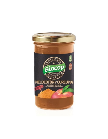 COMPOTA DE MELOCOTÓN Y CÚRCUMA - BIOCOP