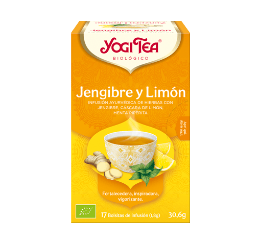 YOGI TEA JENGIBRE LIMÓN